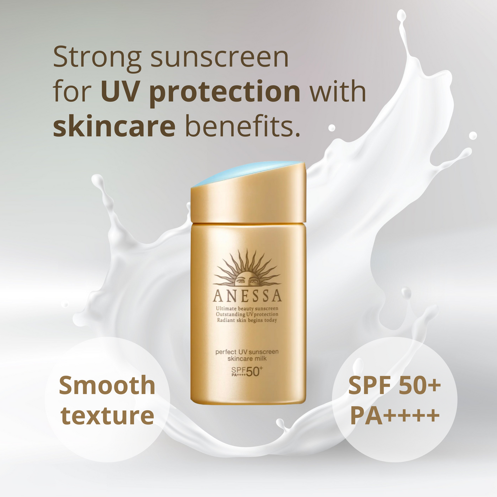 Anessa Perfect UV Sunscreen Skincare Milk | Kokoro Japan Anessa Perfect UV Sunscreen Skincare Milk | Kokoro Japan