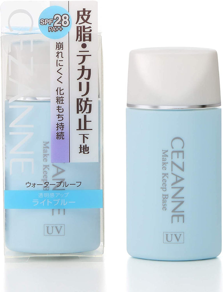 Cezanne Anti-Sebum Foundation Light Blue 30 ml  Anti-Deflation Cosmetics Base Single Item