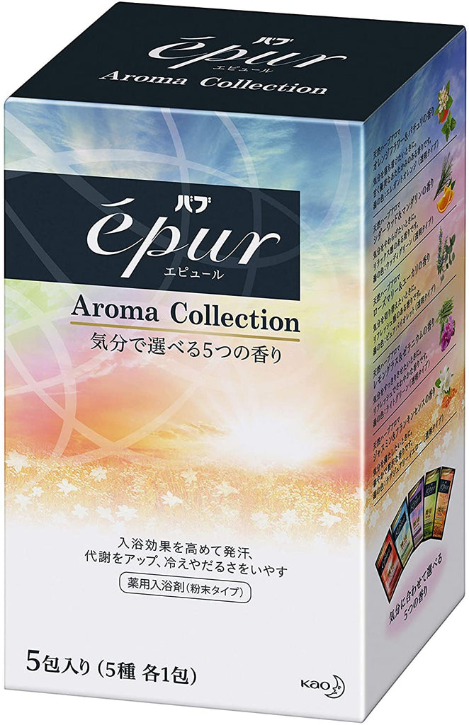 Epur Assorted 5 Types Aroma Collection (50 g) x 5 Packs