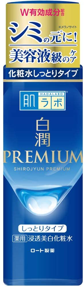 Hada Labo Shirojun Premium Medicated Penetrating Whitening Lotion Moist Type (Quasi-drug) 170 ml