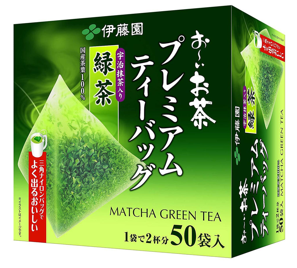 Itoen Oi Oicha Premium Uji Matcha Tea Bag 50 Bags | Kokoro Japan