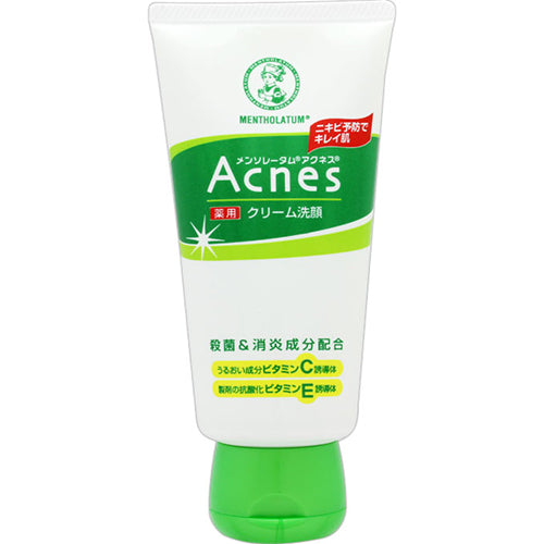 Mentholatum Acnes Medictaed Cream Face Wash