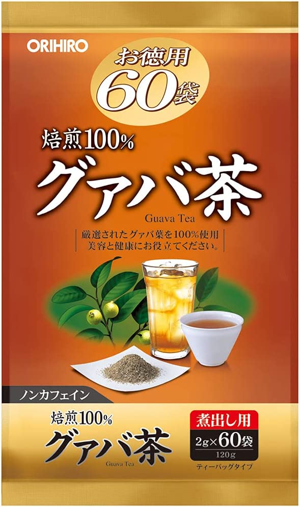 ORIHIRO economical guava tea 60 packs