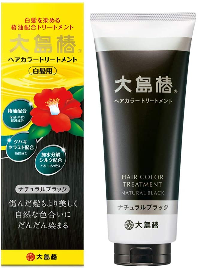 Oshima Tsubaki Hair Color Treatment 180 g
