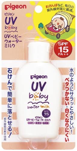 Pigeon UV Baby Water Milk SPF15 PA ++ 60g (0 months)