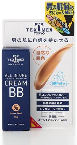 Tex Mex All-In-One Cream BB (25 g) (Foundation) Sunscreen Acne Marks Blue Beard Cover)