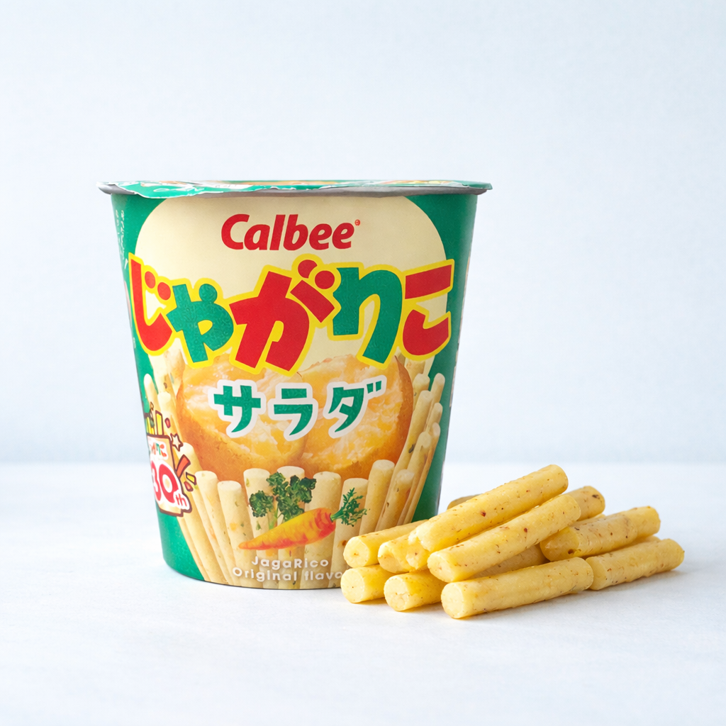 Calbee Jagariko Salad Review: Taste, Texture & First Impressions