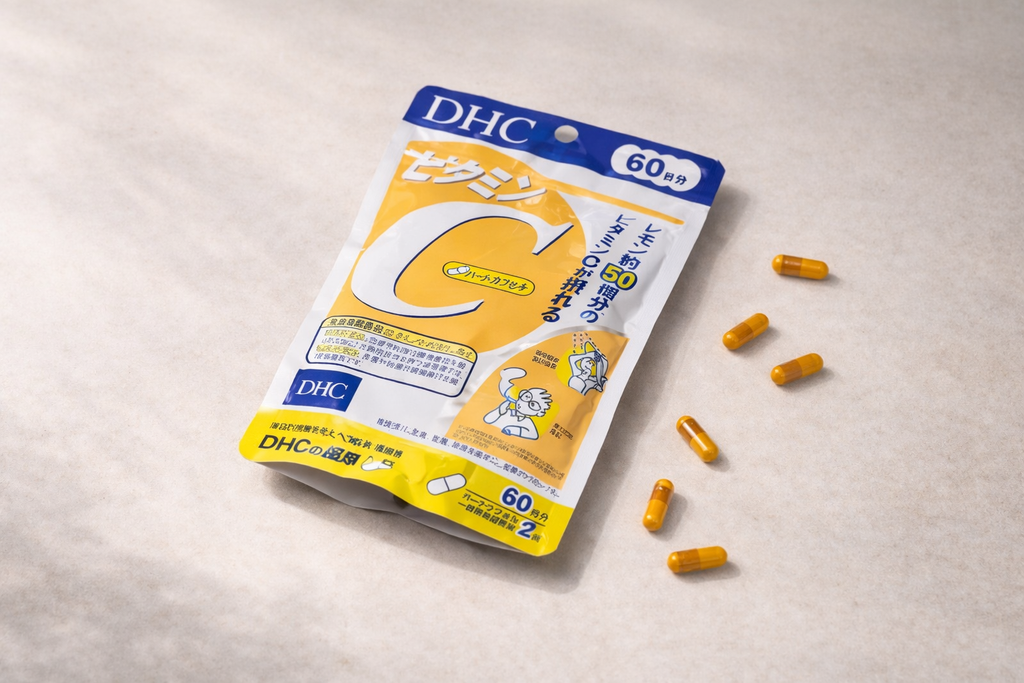 DHC Vitamin C Hard Capsule 60 Days Review – 1000mg Japanese Vitamin C ...
