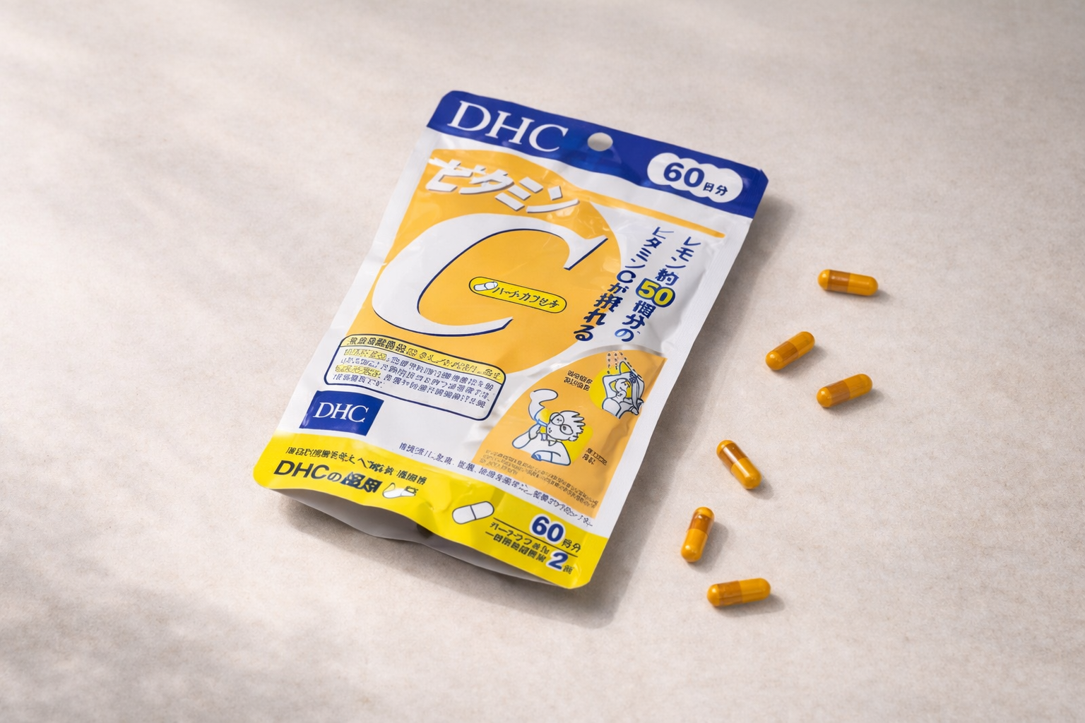 DHC Vitamin C Hard Capsule 60 Days Review – 1000mg Japanese