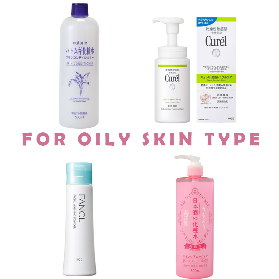 Recommended Best Japanese Skincare Products for Oily Skin Type Kokoro Japan