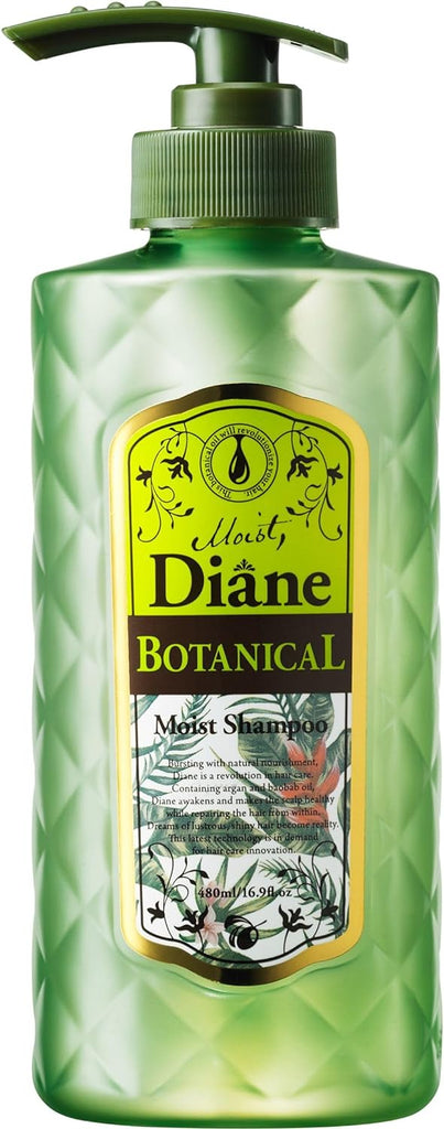 Diane Botanical Shampoo Fruity Jasmine Scent 480ml Moisturizing & Shiny