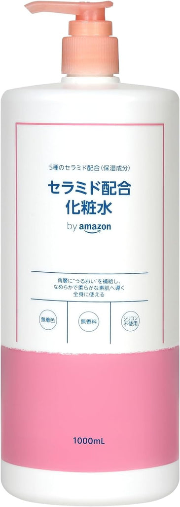 by Amazon Ceramide Lotion Large Capacity No Artificial Fragrances 1 Liter (x 1) (Aoyama Labo)