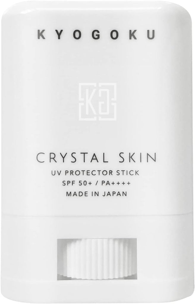 Kyogoku Crystal Skin UV Stick, Smooth, Whitening, Sunscreen, UV, SPF50+, PA++++, Waterproof, Made in Japan