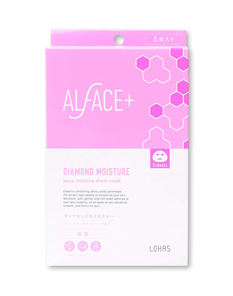 Alface Diamond Moist Face Mask 5 Sheets