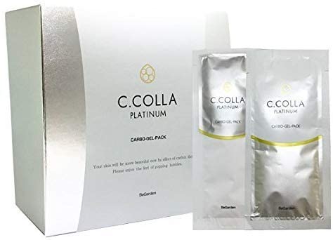 BeGarden C.COLLA Carbonated Platinum Gel Pack Additive-Free 12 Loads (Applicator Type) - 2 Pack
