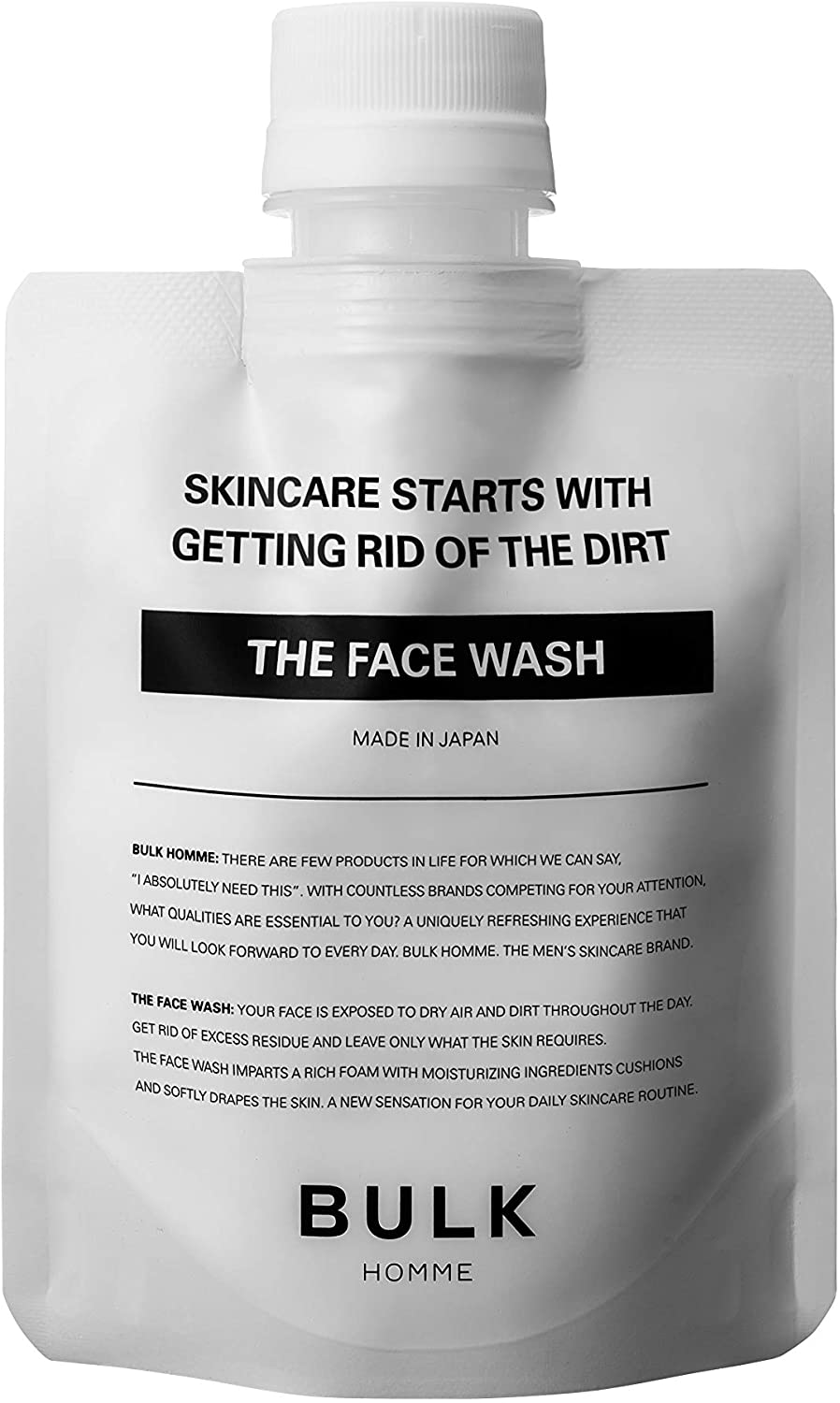 バルク オム THE FACE WASH 洗顔料 100g BULK HOMME（バルクオム）公式|THE FACE WASH（洗顔料）はこちらから