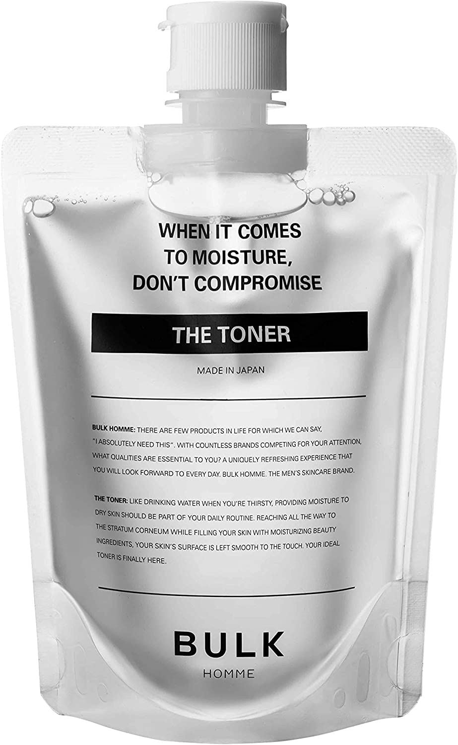BULK HOMME THE TONER High Moisturizing Lotion [Hypoallergenic