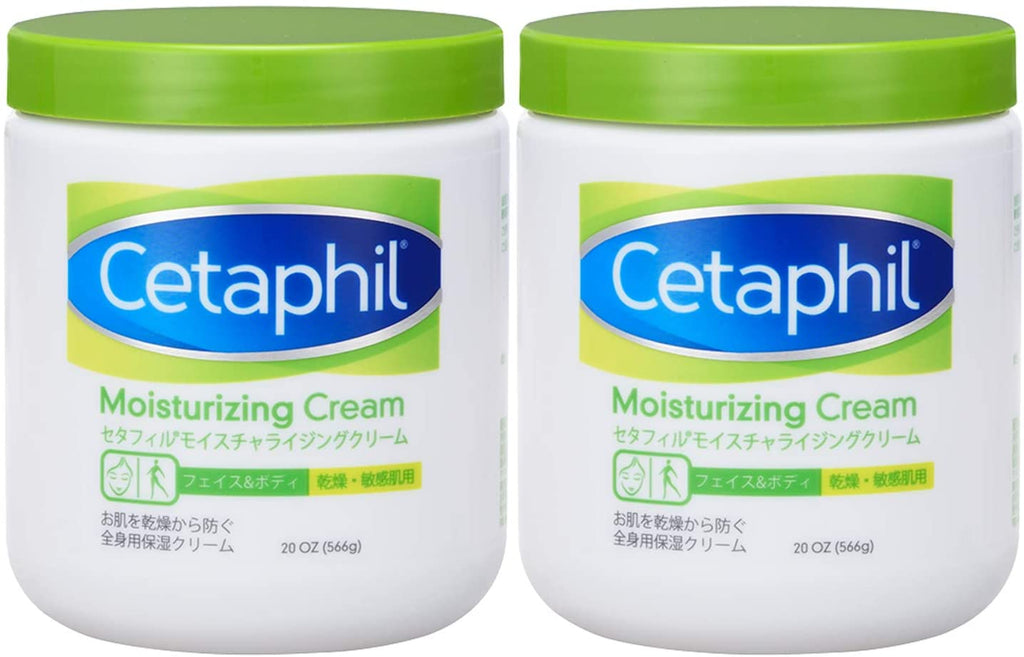 Cetaphil®Moisturizing Cream 2 Pack (Face & Body Moisturizing Cream Cream )