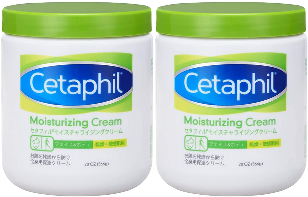 Cetaphil®Moisturizing Cream 2 Pack (Face & Body Moisturizing Cream