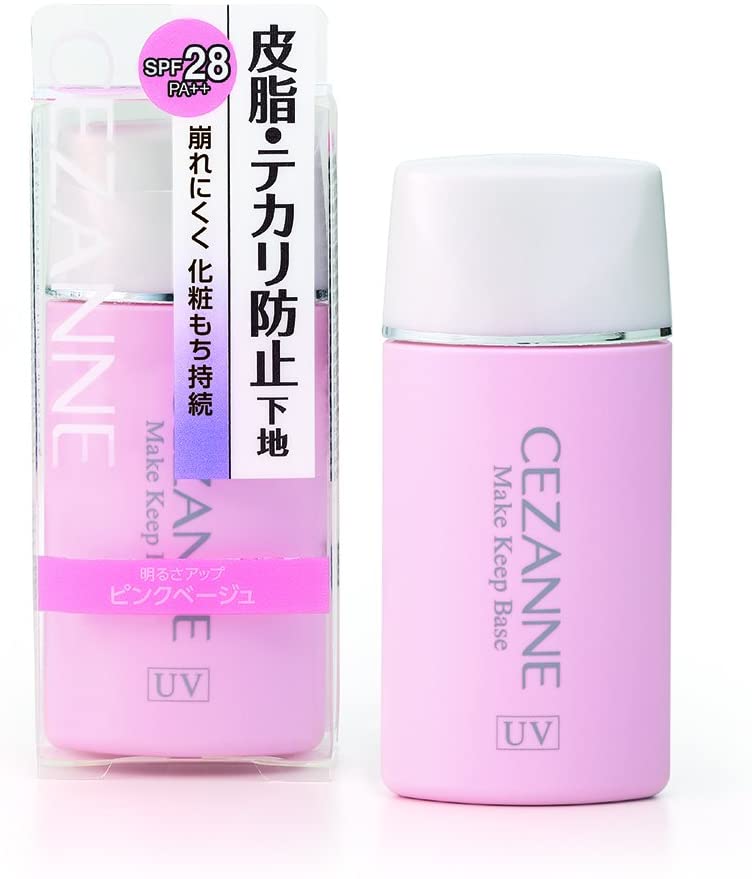 Cezanne Skin Oil Shiny Prevention Base Pink Beige 30ml Shiny Hard to Collapse Makeup Base Single Item