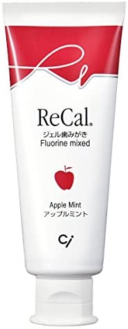 ReCal (Fluorine Gel Toothpaste) Apple Mint 1 Piece (70 g)