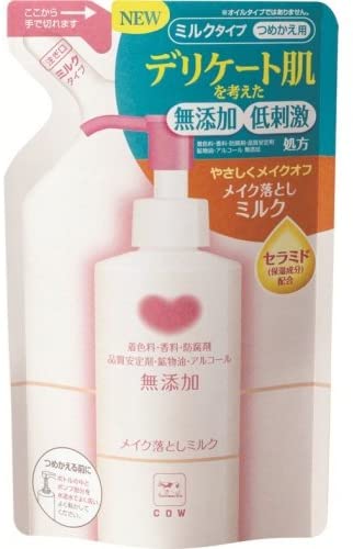 Cow Brand Additive-Free Makeup Remover Milk Refill Cleansing