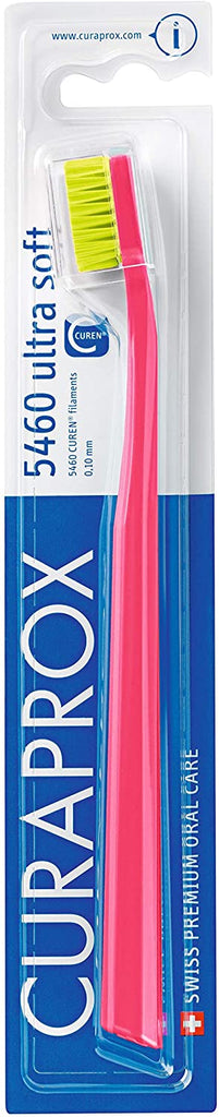 Curaprox CS5460 Toothbrush Ultra Soft 5460 Pk Flocked Blister Pack