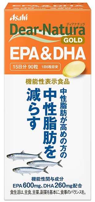 Asahi Food & Healthcare Dear Natura EPA & DHA (Food with Functional Claims)
