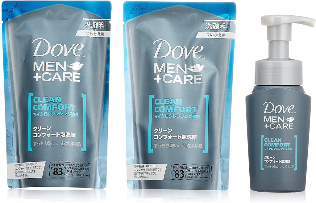 Dove Clean Comfort Foaming Facial Cleanser (130 ml)