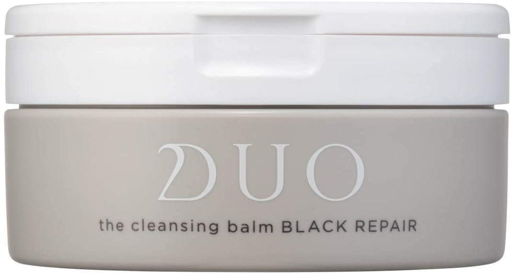 DUO The Cleansing Balm Black Repair (90 g) Makeup Remover (For those worried about blackheads, rough pores) Citrus Essential Oil Scent