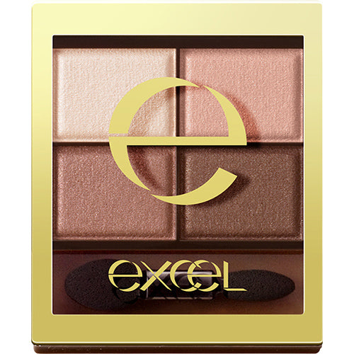 Excel Skinny Rich Eye Shadow Sensual Brown | Kokoro Japan
