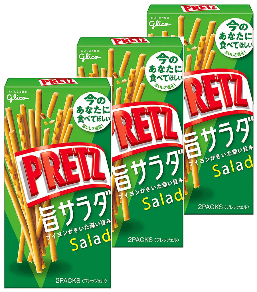 Glico Pretz Salad 3 Pack