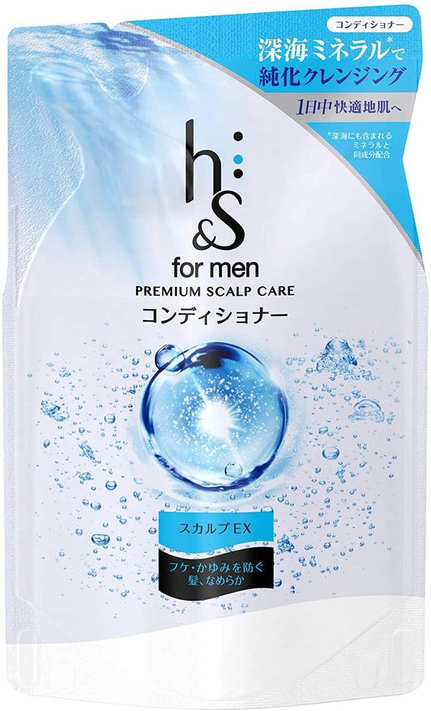 h&s for men Conditioner Premium Scalp Care Refill 300 g