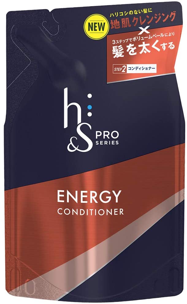 h&s PRO Series Men's Energy Conditioner Refill 300g