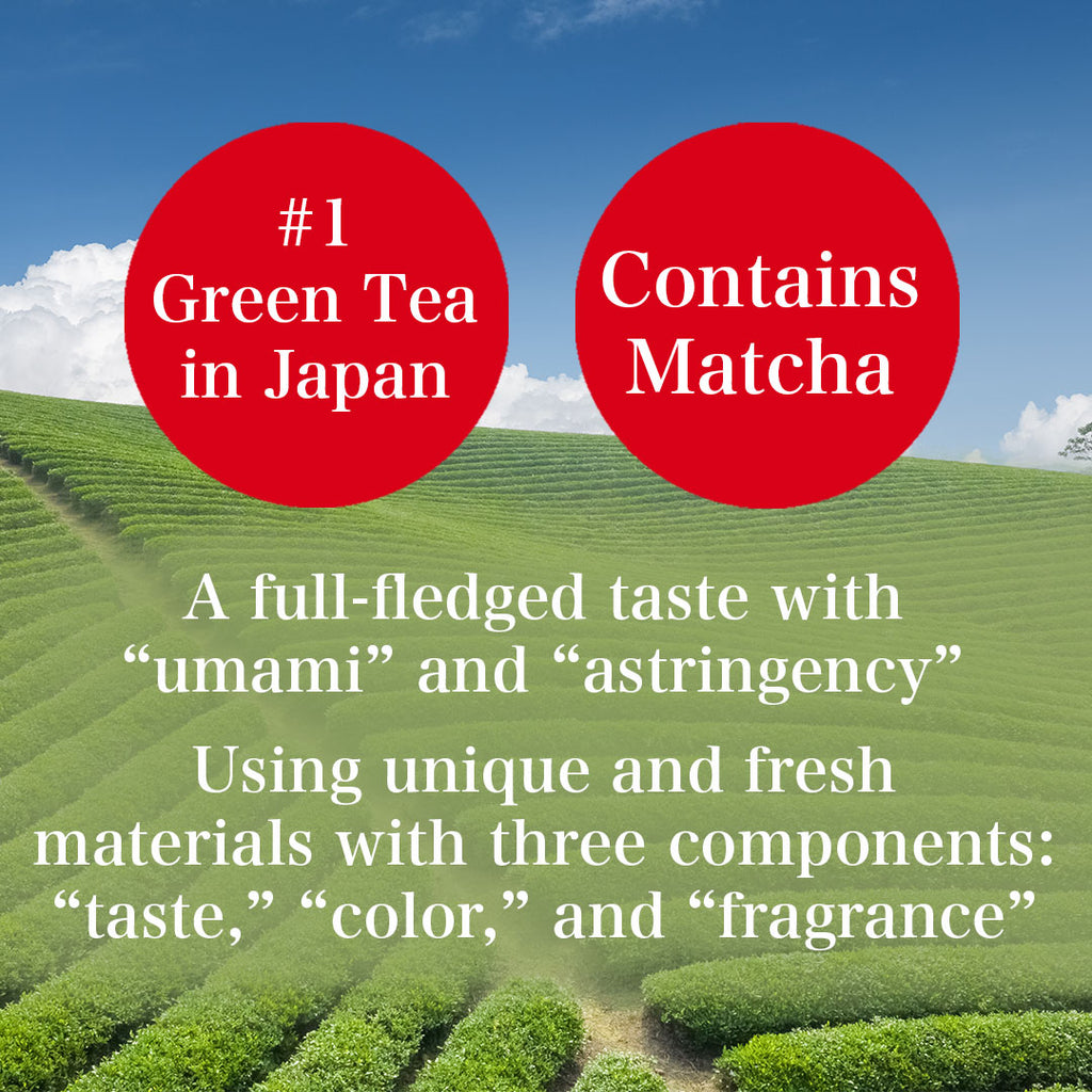 Itoen Oi Ocha Instant Green Tea With Matcha Powder 40g Product Features and Benefits