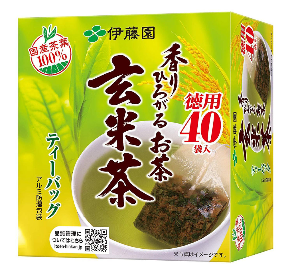 Itoen Fragrant Genmaicha Green Tea 40 Bags