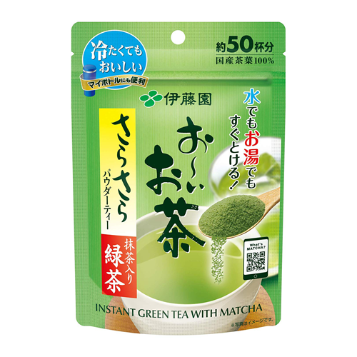 Itoen Oi Ocha Instant Green Tea With Matcha Powder 40g