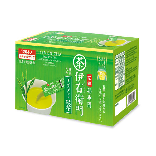 Iyemon Cha Instant Green Tea Stick 120 Sticks