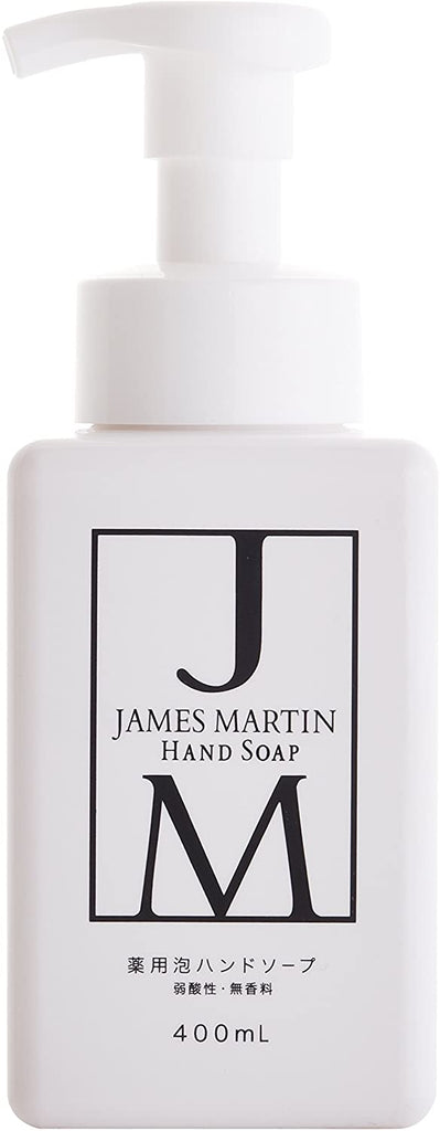 James Martin Medicated Foaming Hand Soap Unscented (400 ml)