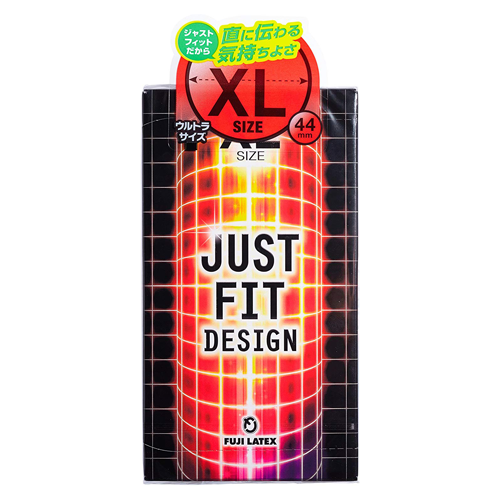 JUST FIT DESIGN XL ジャストフィットXL コンドーム Just Fit XL Condoms | Kokoro Japan