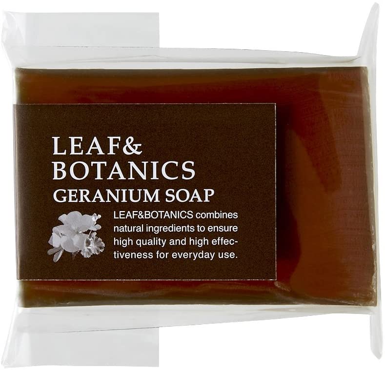 Leaf & Botanics Geranium Soap 100g | Kokoro Japan