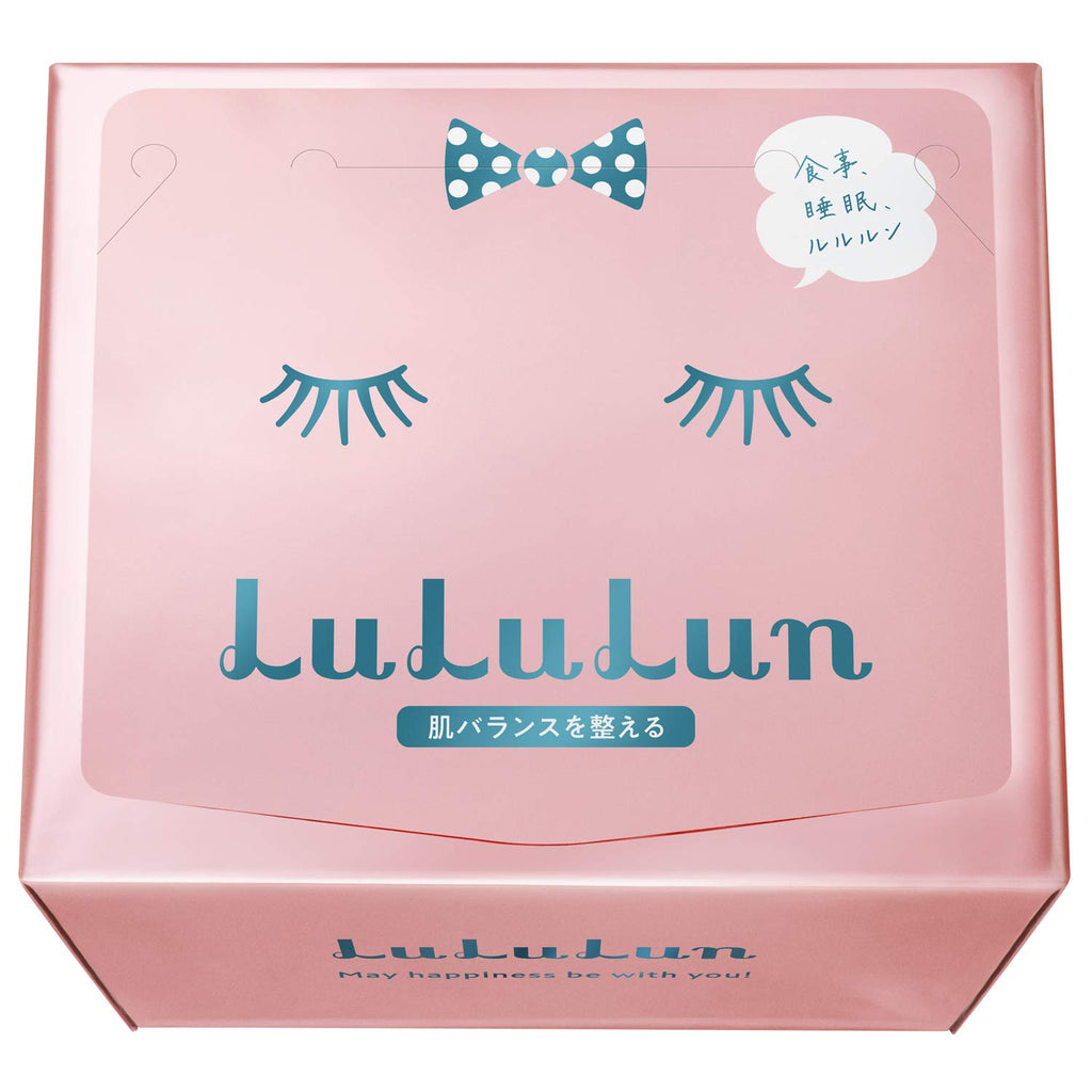 LuLuLun 水潤潤 高保濕美白補水面膜組合 粉色 32枚