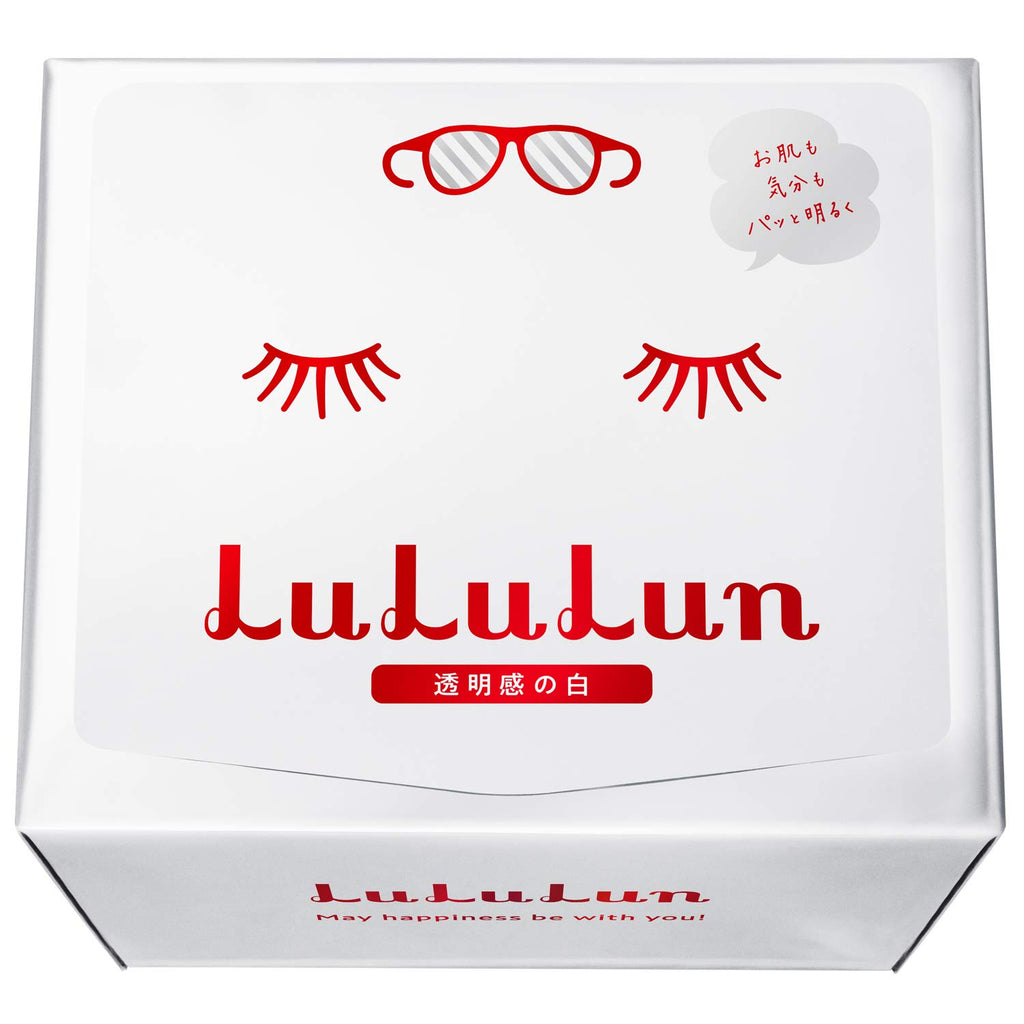 Lululun White Face Mask 32 Sheets