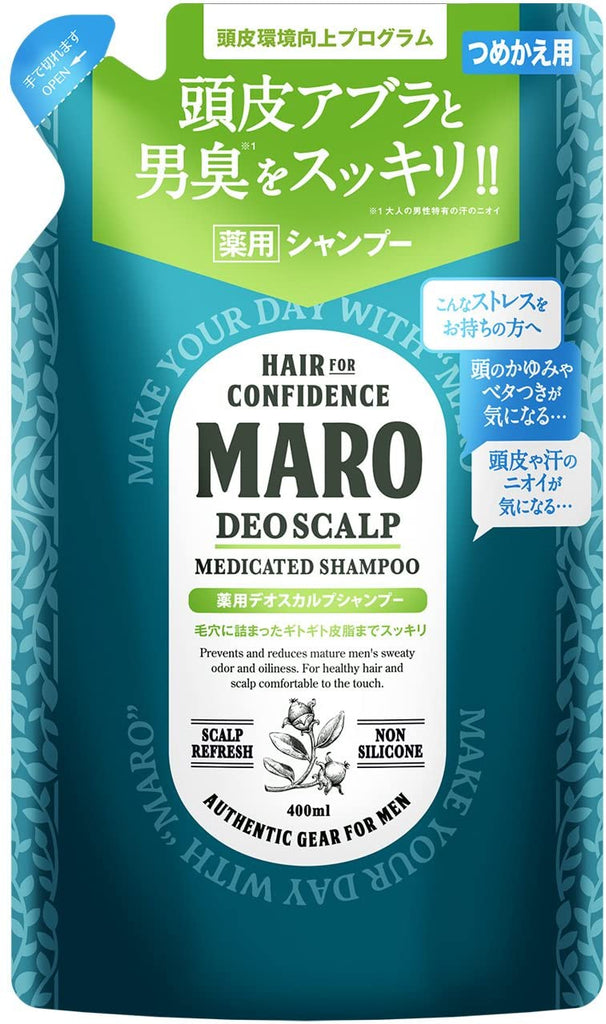 MARO Medicinal Deo Scalp Shampoo Refill 400 ml