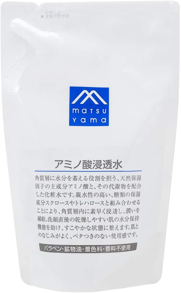 Matsuyama M-Mark Amino Acid Penetrating Water Refill Liquid Refill 190 ml