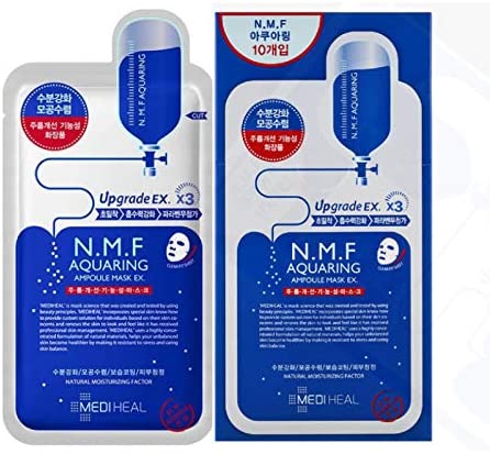 Mediheal N.M.F. Aquaring Ampoule Essential Mask Pack 1 Box 10 Sheets
