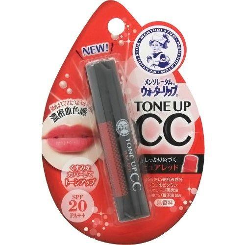 Mentholatum Water Lip Tone Up CC Pure Red 4.5g | Kokoro Japan