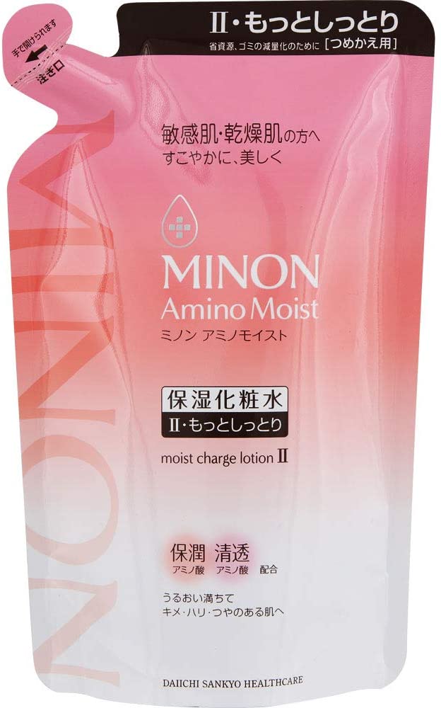 Minon Amino Moist Moist Charge Lotion II (More Moisturizing Type) Refill 130 ml