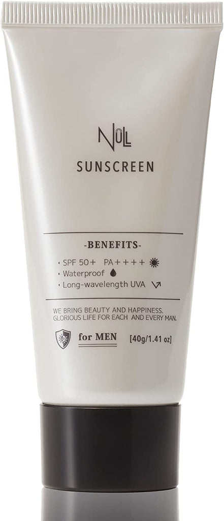 NULL Men's Sunscreen Waterproof (For Face & Full Body) SPF 50+ PA+++++ Long UVA Compatible 40g (Special Formulation Makes Sweat / Water Resistant) (Does Not White / No Cleansing Required) For Sports Golf