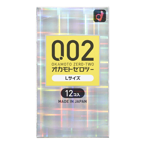 Okamoto Zero Two 0.02ml L Size 12 Pieces